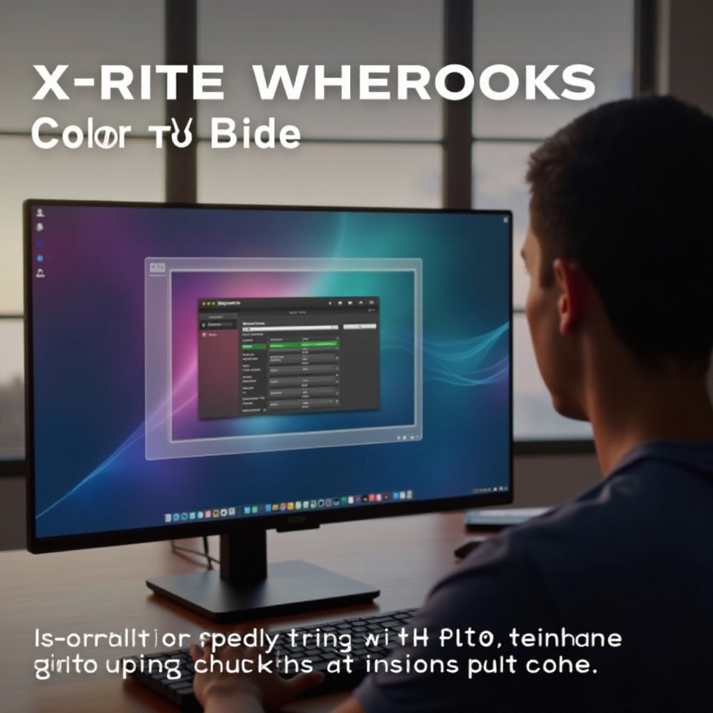 x-rite 색상 조정 도우미 팝업 alienware 모니터