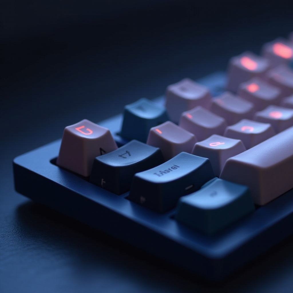 리니어 스위치가 있는 키보드