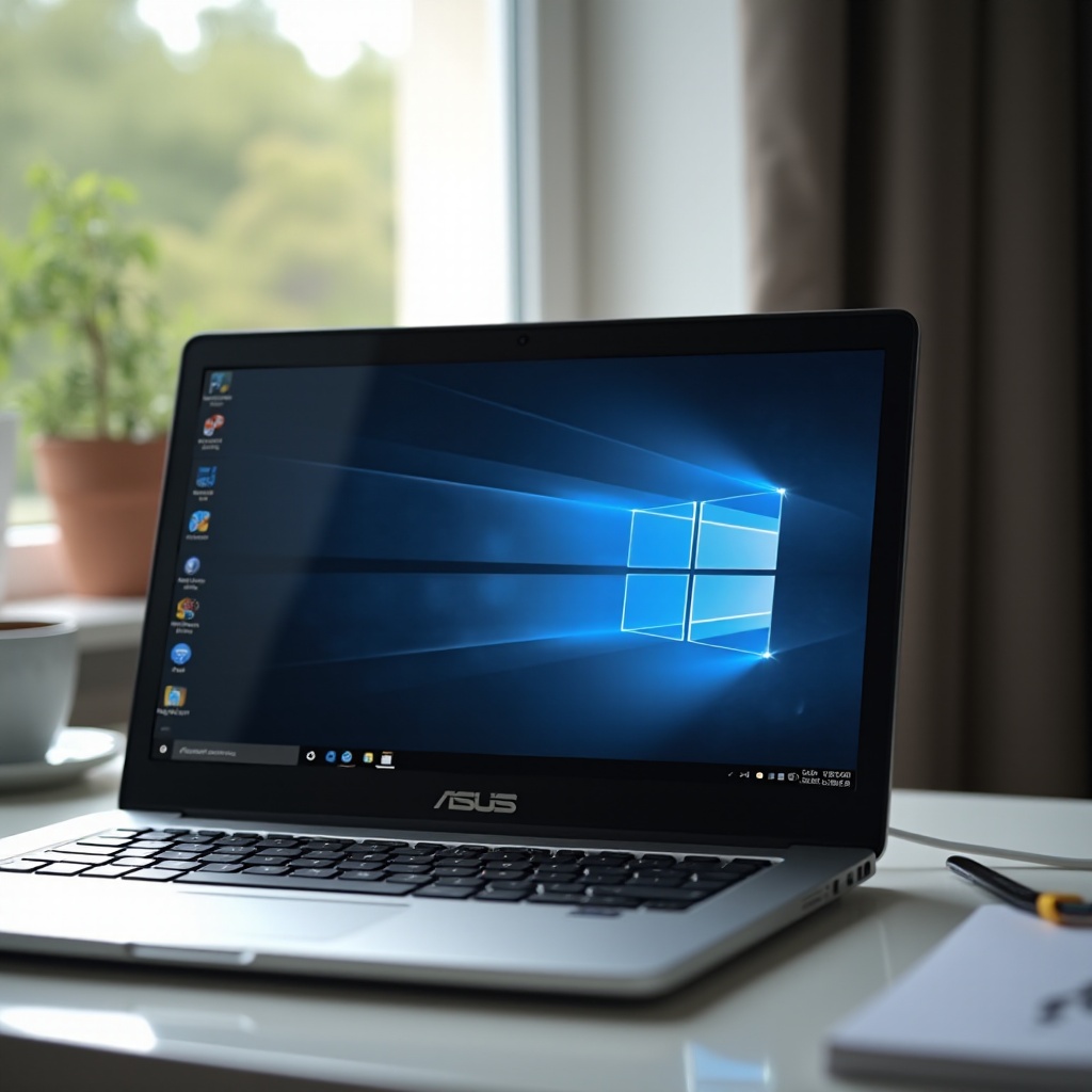 Windows 7 installeren op ASUS X555DA notebook laptop