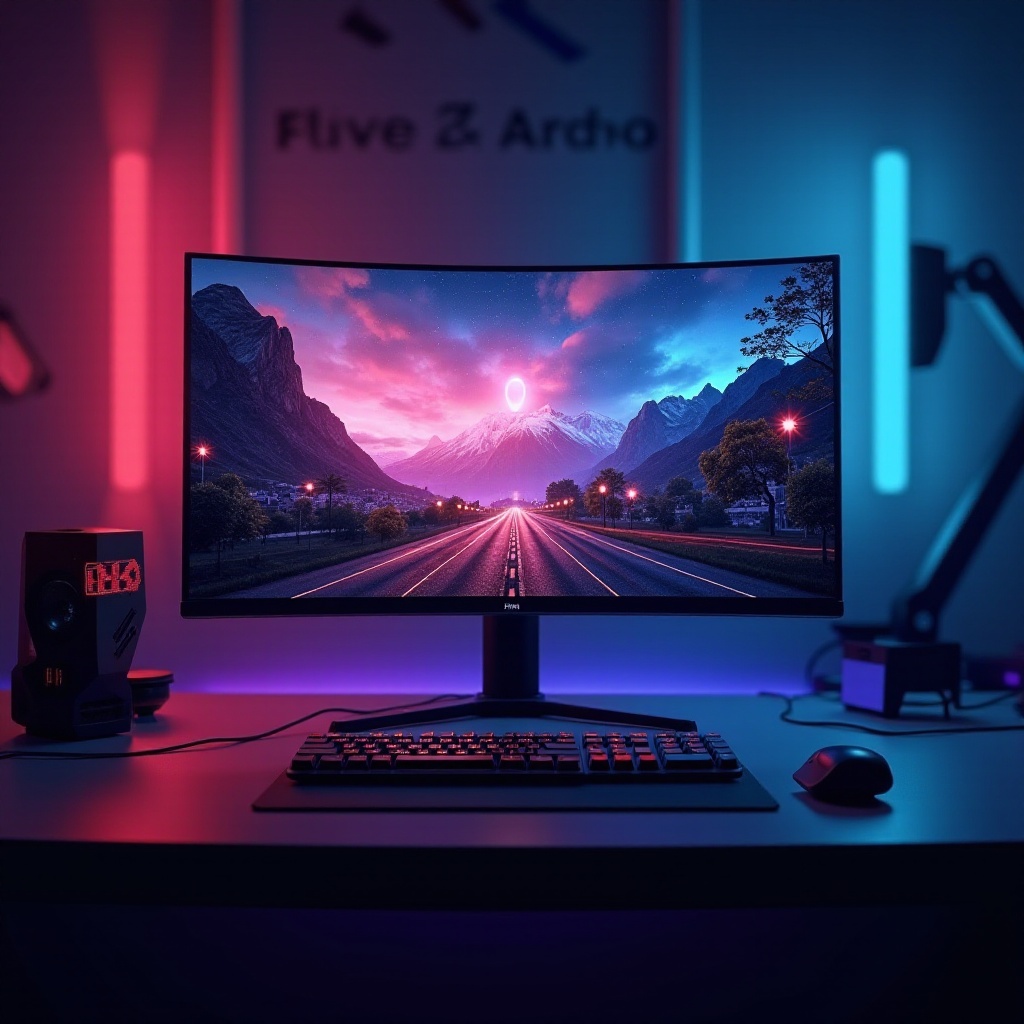 beste gebogen ultrabrede monitor voor gaming