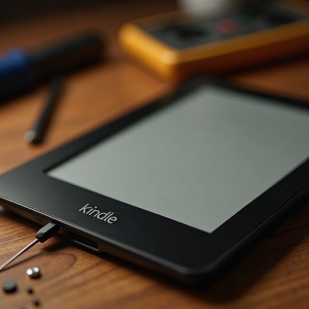 oude Kindle laadt niet op