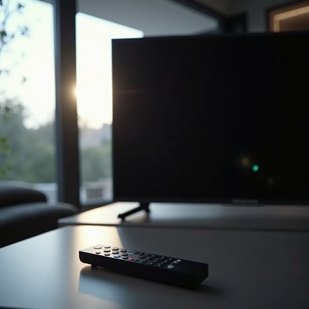 Hisense-television näyttö vilkkuu