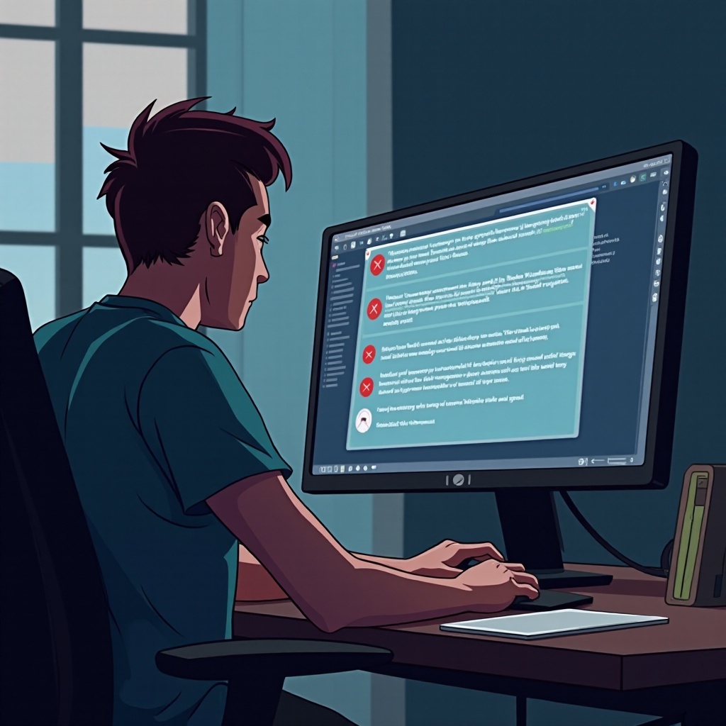computerfouten na installatie van riot vanguard