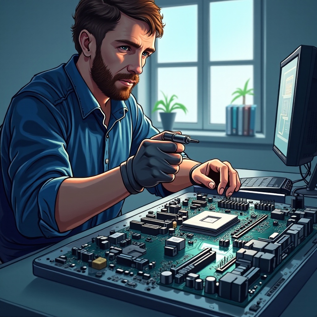 computer motherboard problem