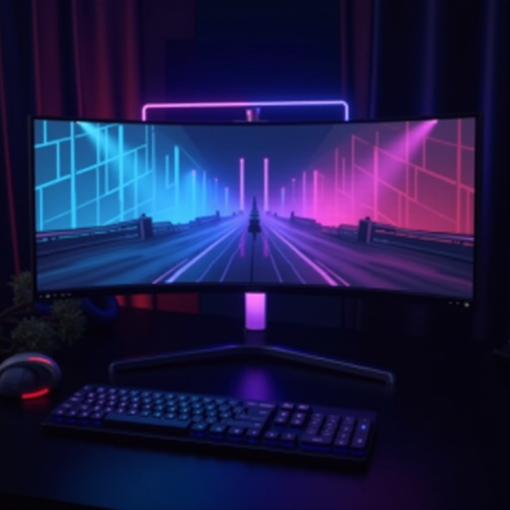 najlepszy zakrzywiony ultrapanoramiczny monitor do gier