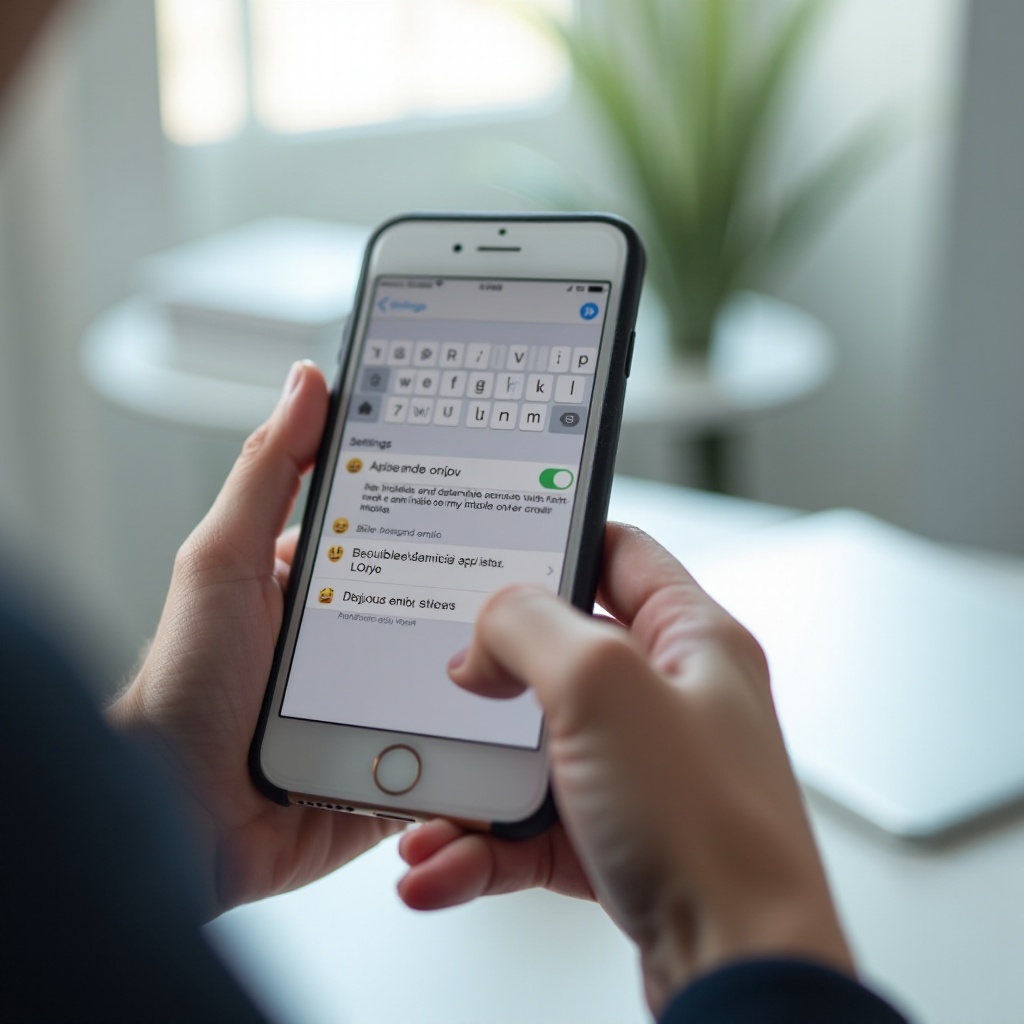 Kuinka poistaa emojit iPhonesta