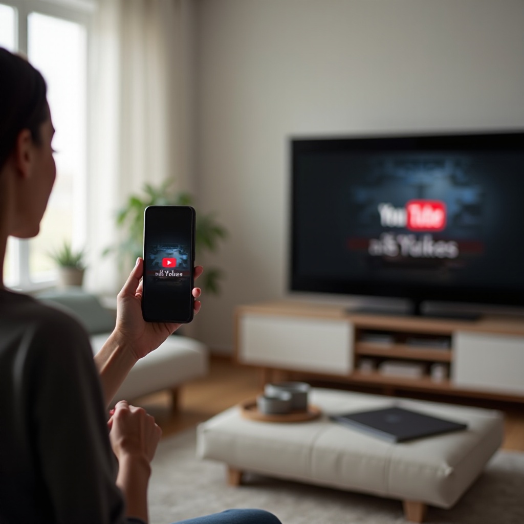 hoe een YouTube-video naar de tv casten
