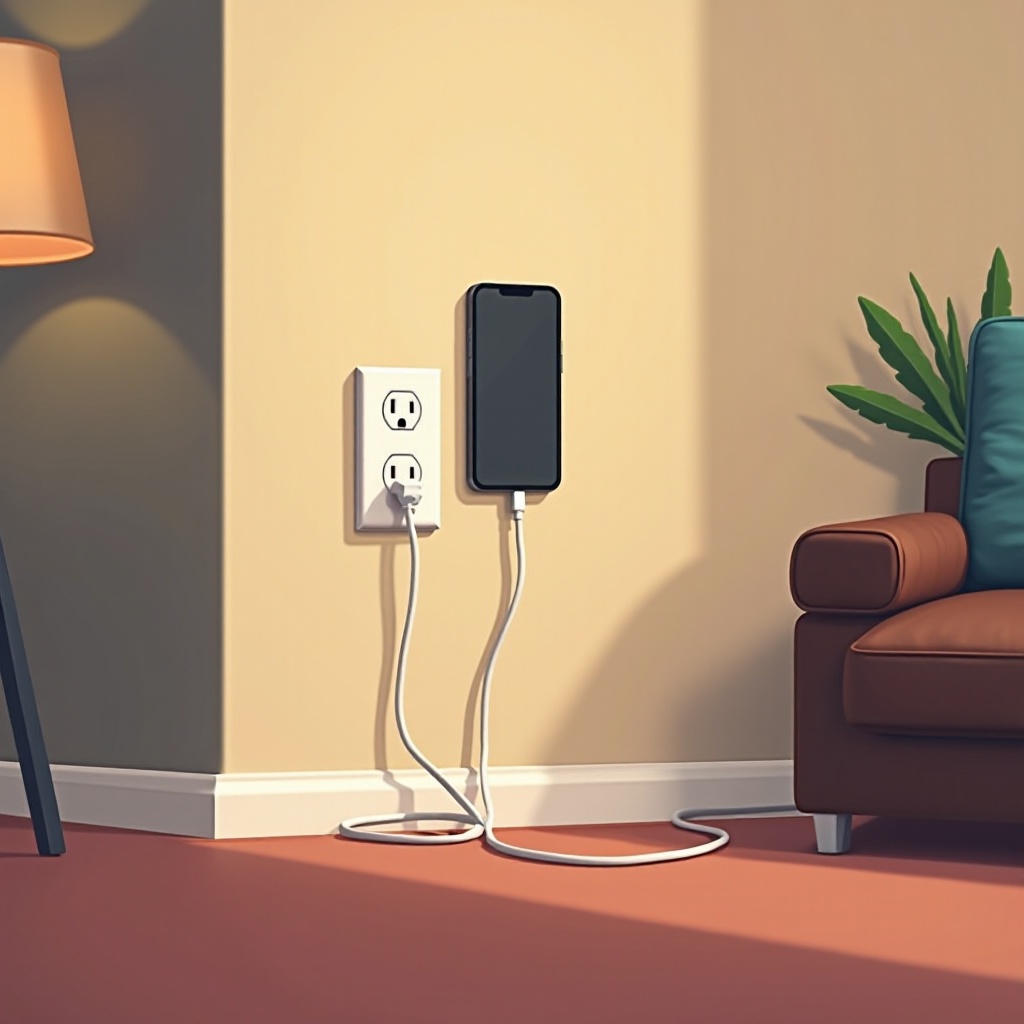 is het oké om de telefoonoplader aangesloten te laten