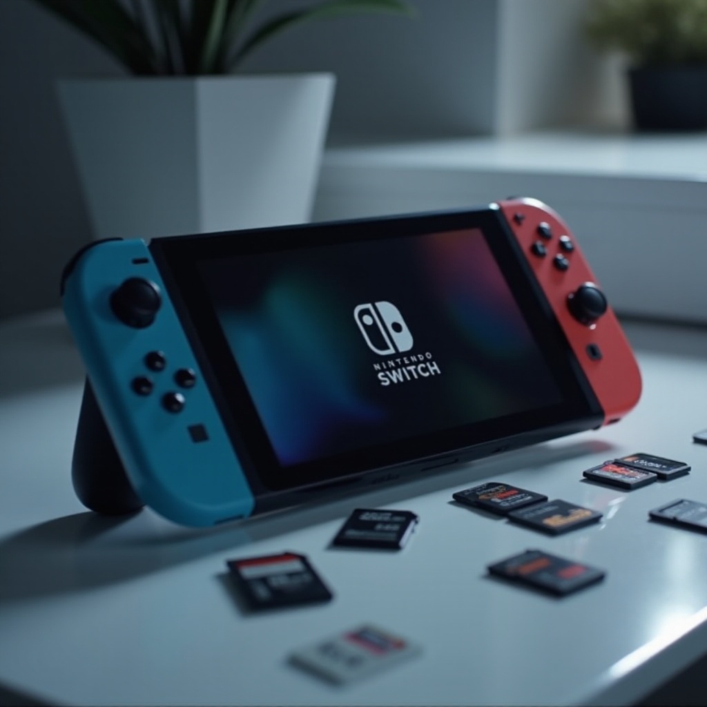 czy switch jest wyposażony w kartę sd