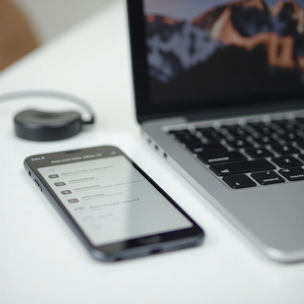 jak zmirrorować iPhone'a na MacBooka bez iCloud